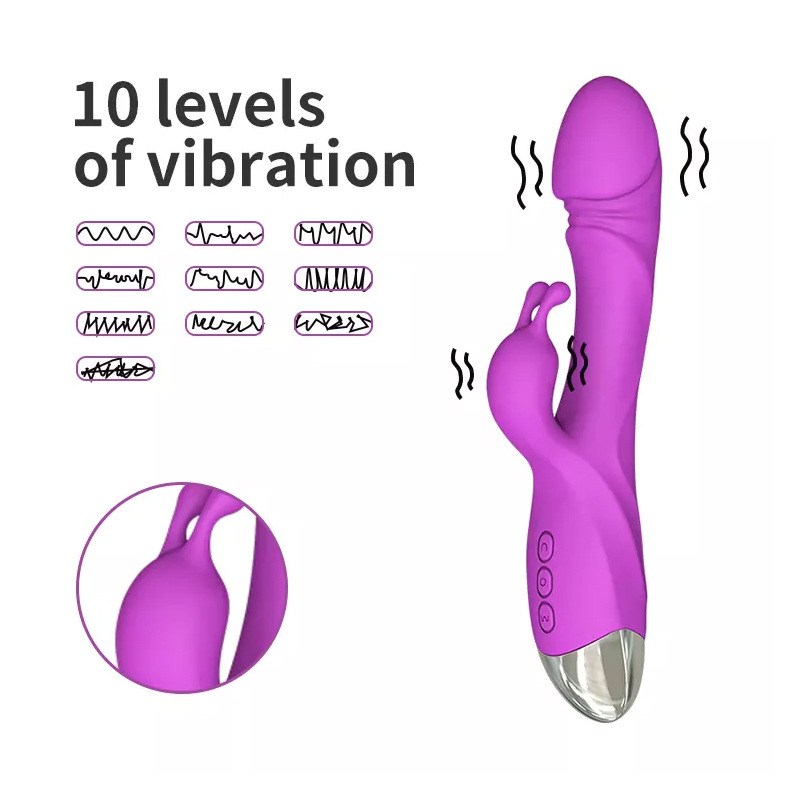 Amazon Direct Supply Ten Frequency Vibration Female Vibrator Stimulating Vibrator Simulated Penis Adult Sex Toys