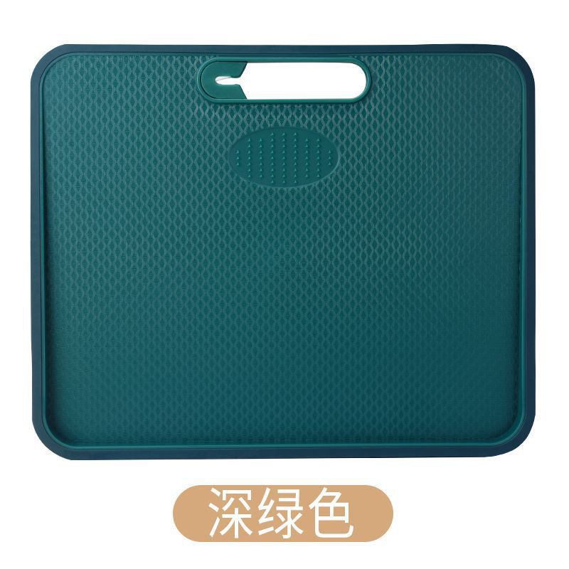 Tablero de escritorio tablero de corte doméstico espeso tablero de corte de verduras de doble cara cuchillo de cocina gran cantidad de tablero de cocina de grado alimenticio sin