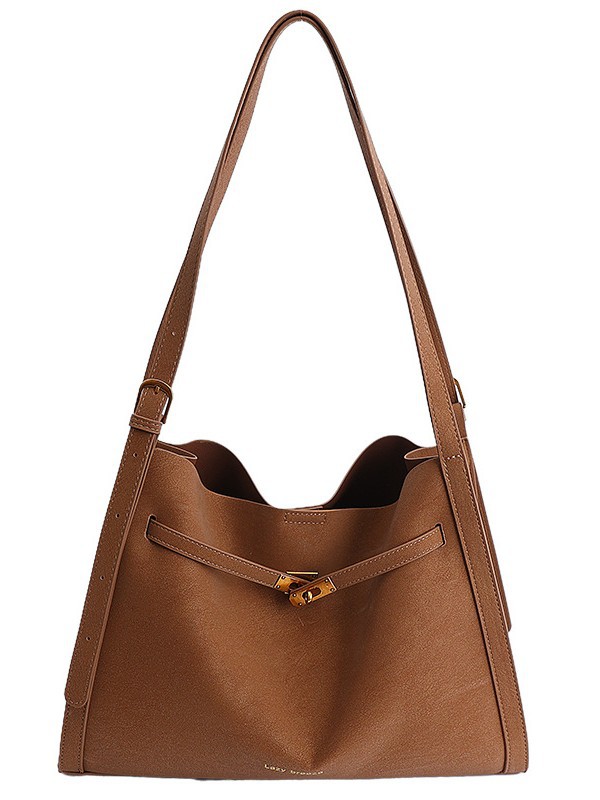 Temperamento de moda de color sólido ocio retro ventas calientes nuevas bolsas de mano de mujer de gran capacidad de viaje de hombro bolsas de tendencia