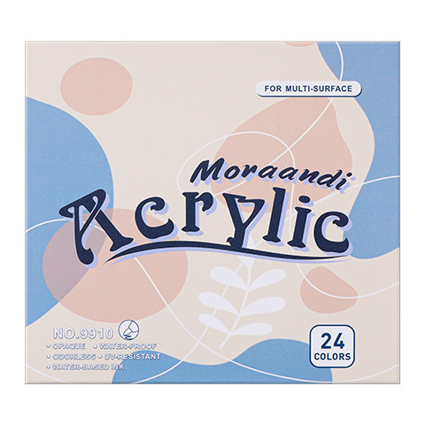 Nuevo marcador pintura pluma super fuerte cobertura acuarela pluma transfronteriza Venta caliente Morandi color acrílico marcador