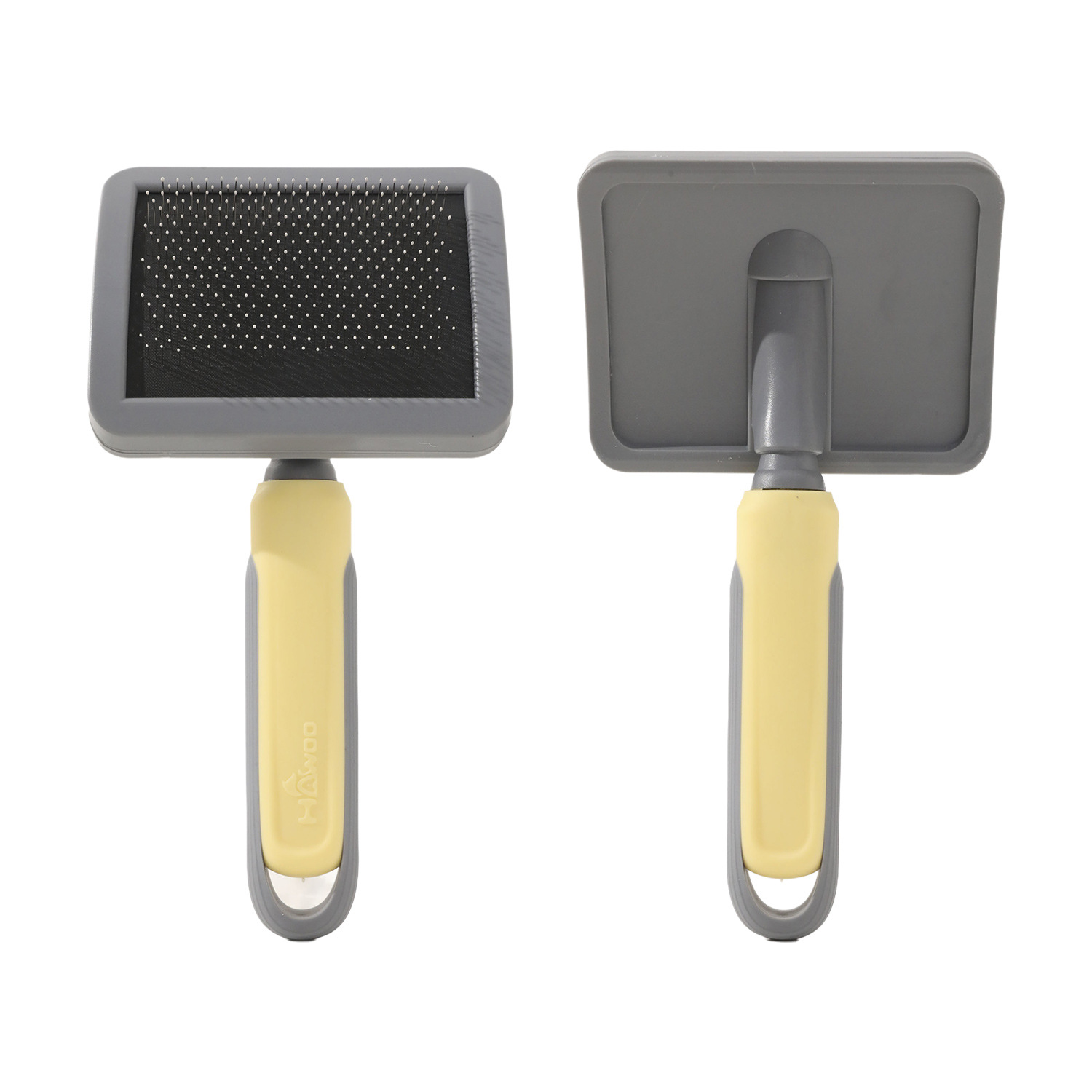 Peine de aguja de acero curvo Peine para mascotas Nudo abierto para eliminar el artefacto de pelo flotante Peine para gatos Peine para mascotas Peine para mascotas Peine para perros Peine