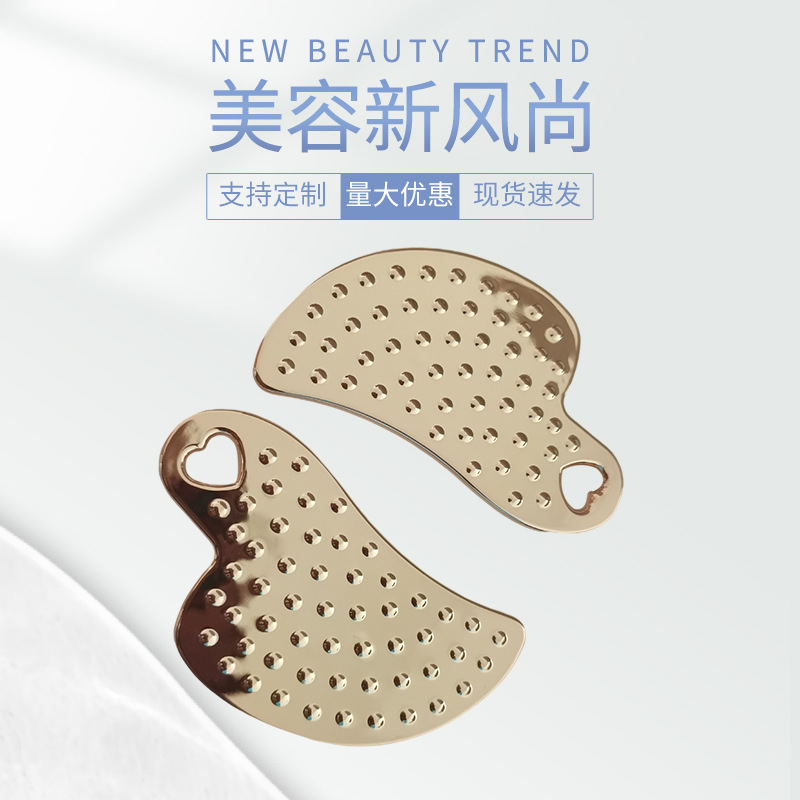 Scraping board white rhino horn face beauty scraping plate universal for women meridian scraping lymphatic wholesale
