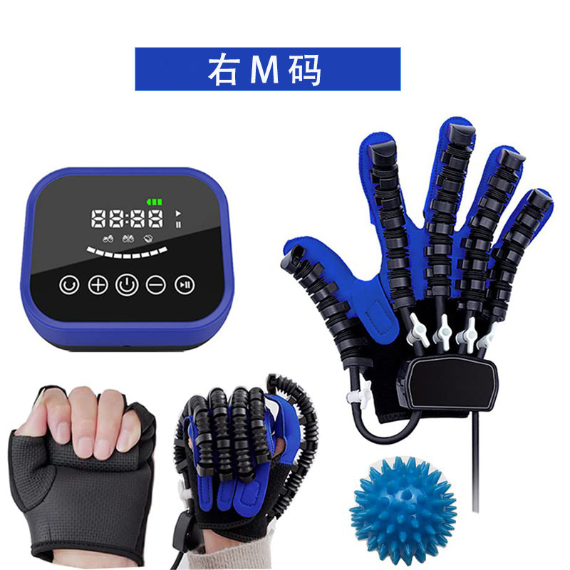 国境を越えた新型リハビリ中風手部訓練手袋片麻痺五指分指電動マッサージ片麻痺運動器材|undefined