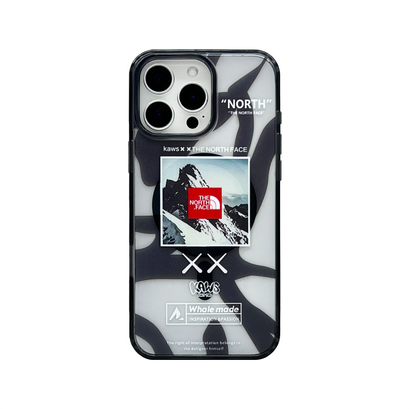 欧米風雪山iPhone16Promaxスマホケース、Apple17/15/14対応、3in1保護カバー|undefined