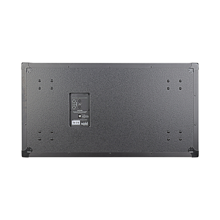 Alta fidelidad doble subwoofer de 18 pulgadas escenario de audio pasivo al aire libre DS218