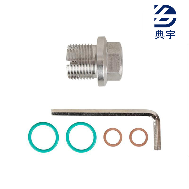 Tax-Included Car Modification Self-Tapping Repair Screws Stainless Steel Oil Pan Drain Plug Repair Kit with O-Ring