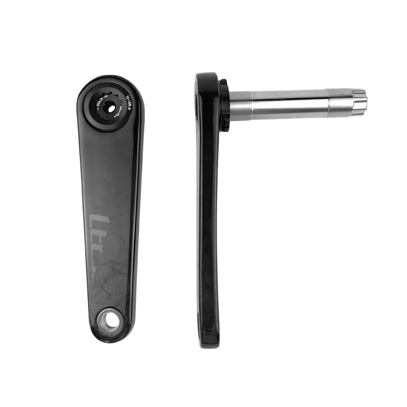 Leese Road Carbon Fiber Crank Ultra-Light 24mm Titanium Shaft Compatible with Xcadey Power Meter Disc Claw 150 160 Leese Road Carbon Fiber Crank Ultra-Light 24mm Titanium Shaft Compatible with Xcadey Power Meter Disc Claw 150 160
