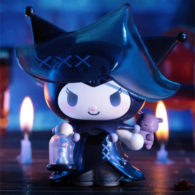 盲盒三丽鸥手办库洛米魔女的盛典系列潮玩公仔玩偶桌面摆件女礼物|undefined