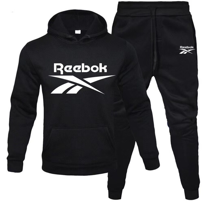 Cross-Border Trendy Brand Hot-Selling New Men's Suit Foreign Trade Sports Casual Large Size Sweatshirt and Sweatpants Two-Piece Set for Winter Cross-Border Trendy Brand Hot-Selling New Men's Suit Foreign Trade Sports Casual Large Size Sweatshirt and Sweatpants Two-Piece Set for Winter