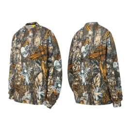 跨境外贸批发26SS秋冬新款CH克罗树枝迷彩元素满印长袖T恤爆款潮