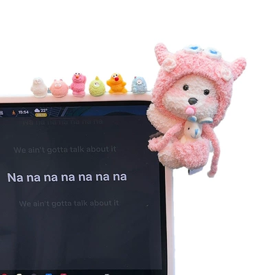 plush toy, cute and quirky Car ornaments