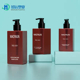 150ml250ml300ml四方按压洗发水，沐浴露瓶分装瓶护肤身体乳瓶子