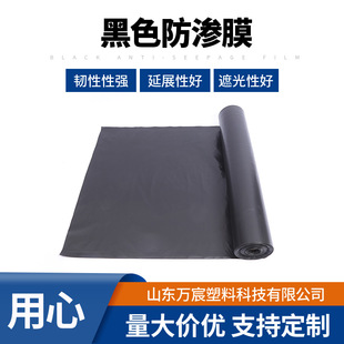 Processing and Customization of Black Anti-Seepage Membrane, Thickened Geomembrane, Water-Retaining Membrane, Shrimp Pond, Fish Pond, Fish Farm Membrane, Thickened Anti-Seepage