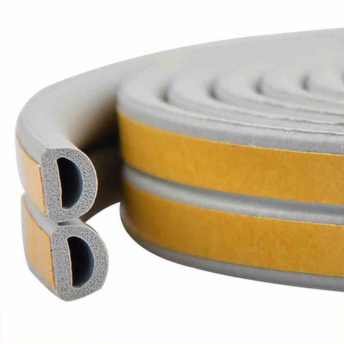 Door frame soundproofing and anti-collision window sealing strip, door gap rubber strip, room door DEI windproof plastic steel window windproof strip, wooden door