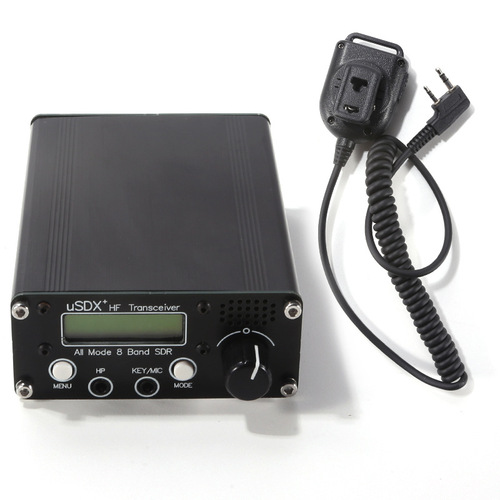 High Frequency Shortwave Transceiver uSDR uSDX+Plus V2 8-Band SDR Transceiver HF SSB QRPLCD