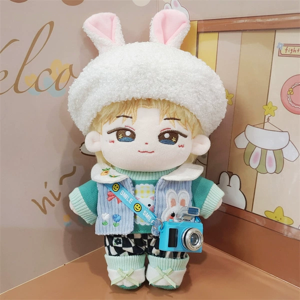 Cui Ranjun+Blue Macaron Set+Blue Camera