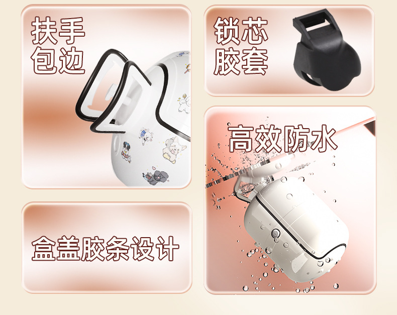 Retro motorcycle tail box with unique gas tank design, made of ABS material, scratch-resistant and waterproof, suitable for electric vehicle storage