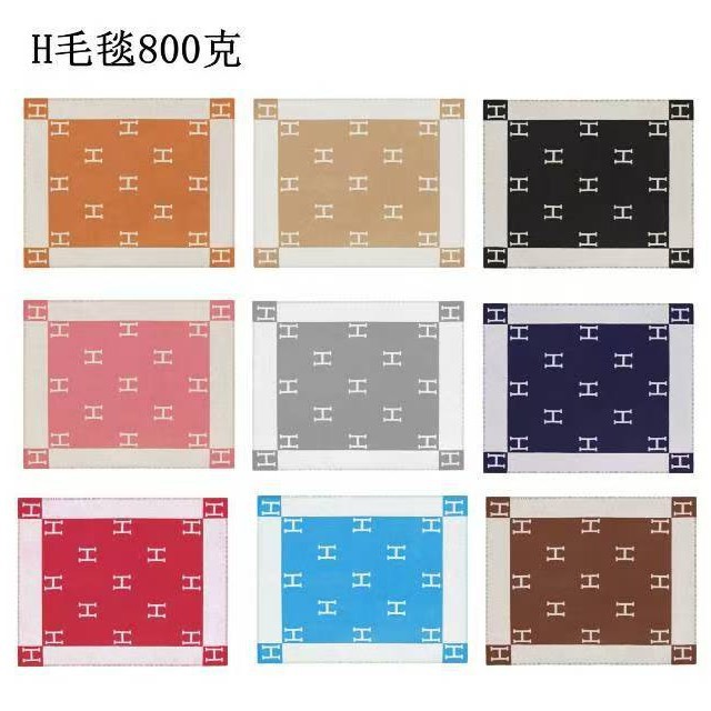 H毛毯拉舍尔午睡毯法兰绒单人毯沙发盖毯办公室毛巾毯子保暖轻奢