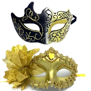 DIY Sexy Black Couples Mask for Halloween, Valentine's Day, Easter, etc.