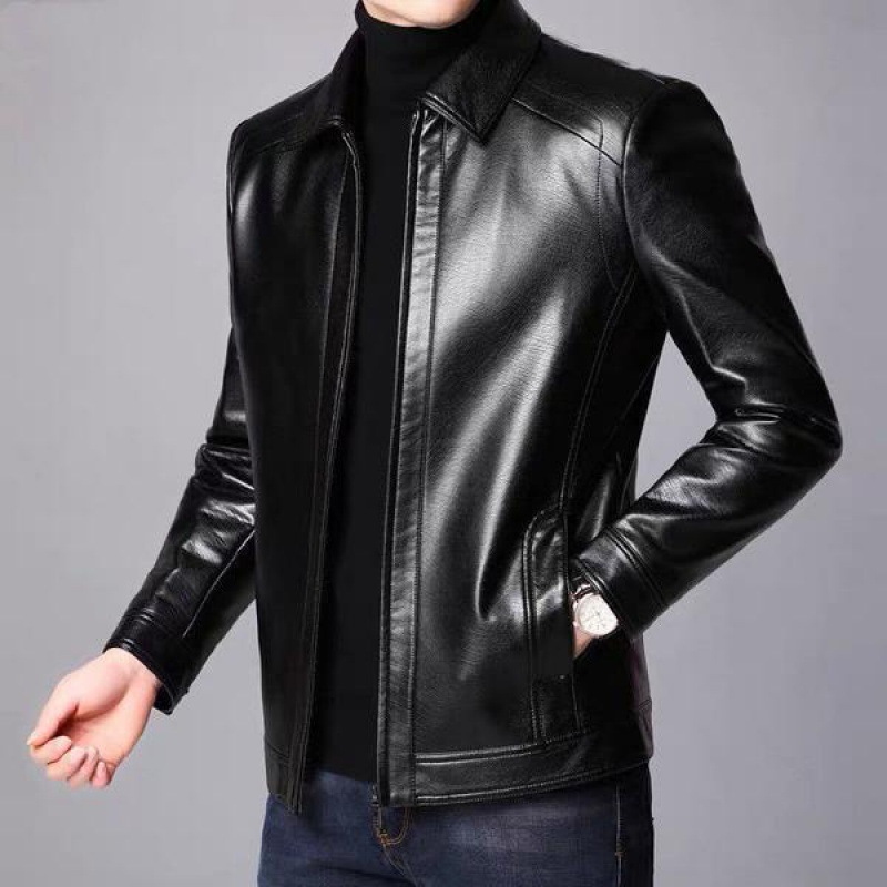 Veste en cuir homme - Ref 3443854 Image 1