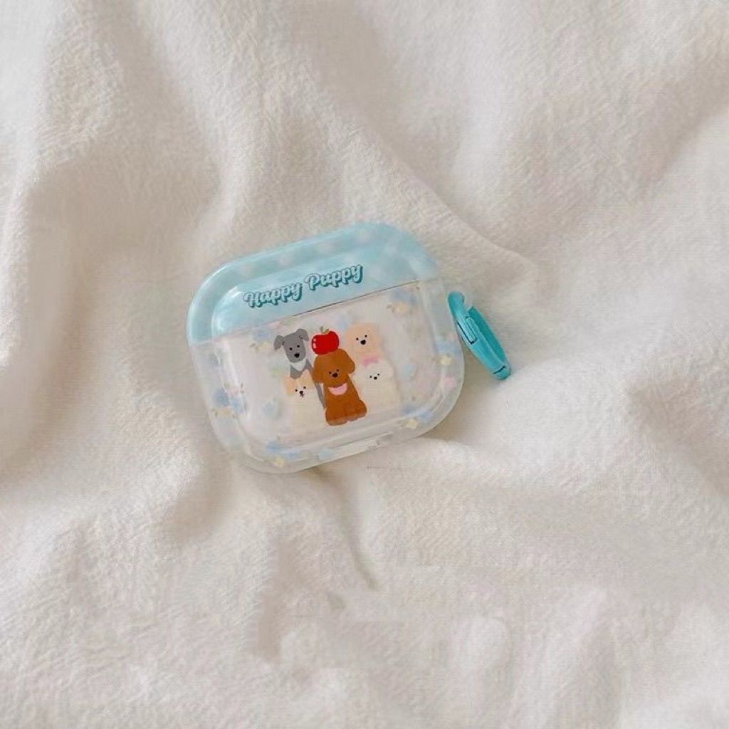 Flores para cachorros AirPods 4 generación 5 generación Bluetooth auriculares cubierta Apple Airpodspro3 cubierta