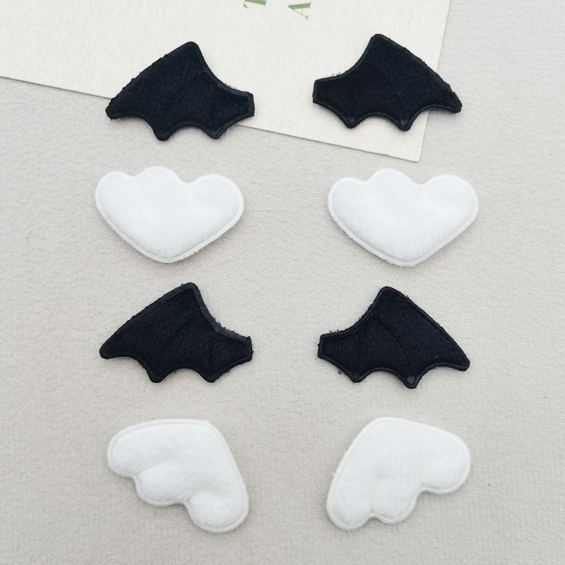 New Double-Sided Super Soft Wings DIY Accessories Handmade Clothes Socks Dolls Halloween Plush Wings Accessories
