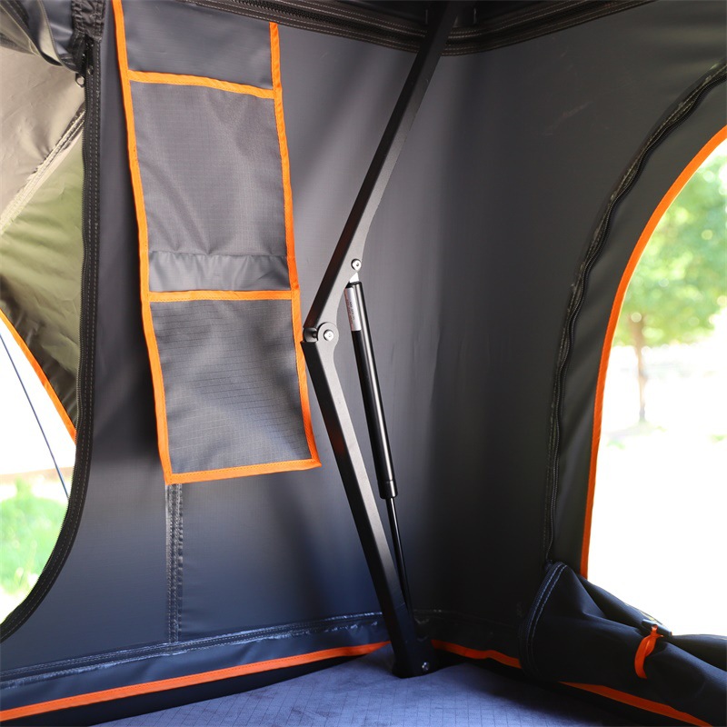 Hard-Top Fully Automatic Roof Outdoor Double Self-Driving Tour Anti-Mosquito Waterproof Car Tent Aluminum Alloy Roof Tent