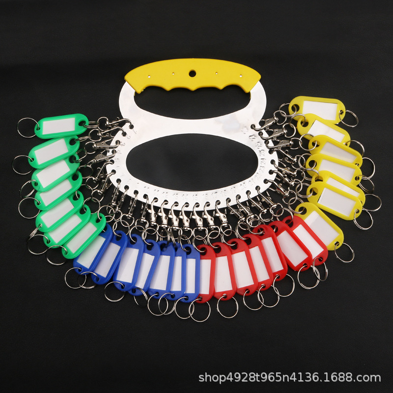 Placa de llaves de metal llave de almacenamiento de llaves de almacenamiento de clasificación de etiqueta de gestión llave de