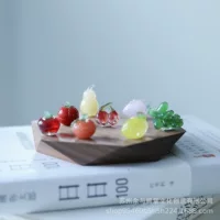 Xiaohong книга взрыв модели автомобиль центральное управление декоративные украшения автомобильные аксессуары Компьютерный дисплей декоративные фруктовые украшения