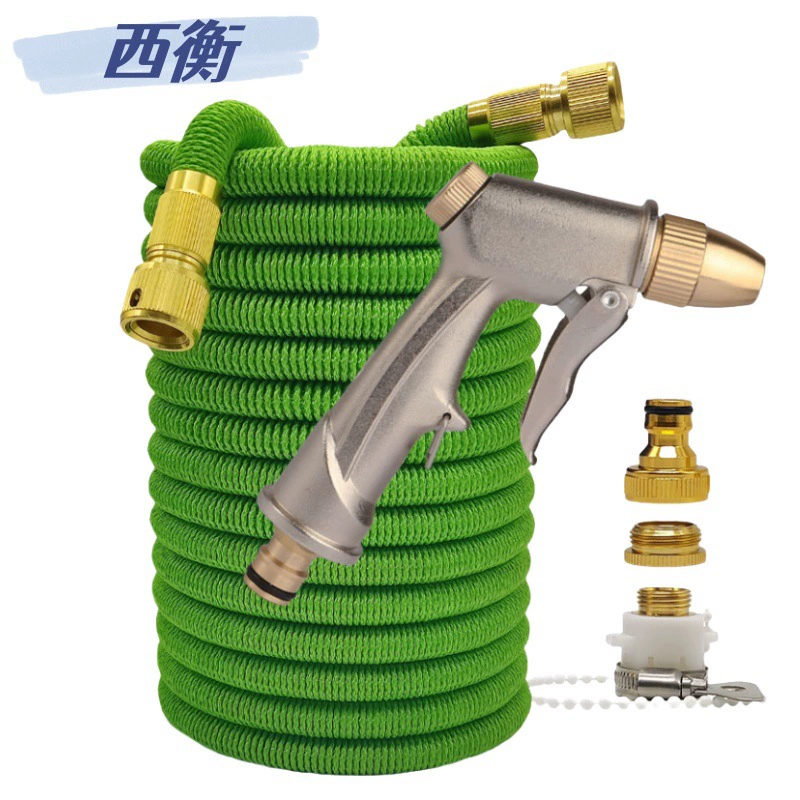 Полив цветов артефакт телескопическая труба для мойки автомобиля водяной пистолет набор для промывки балкона антифриз шланг для полива дома зеленый