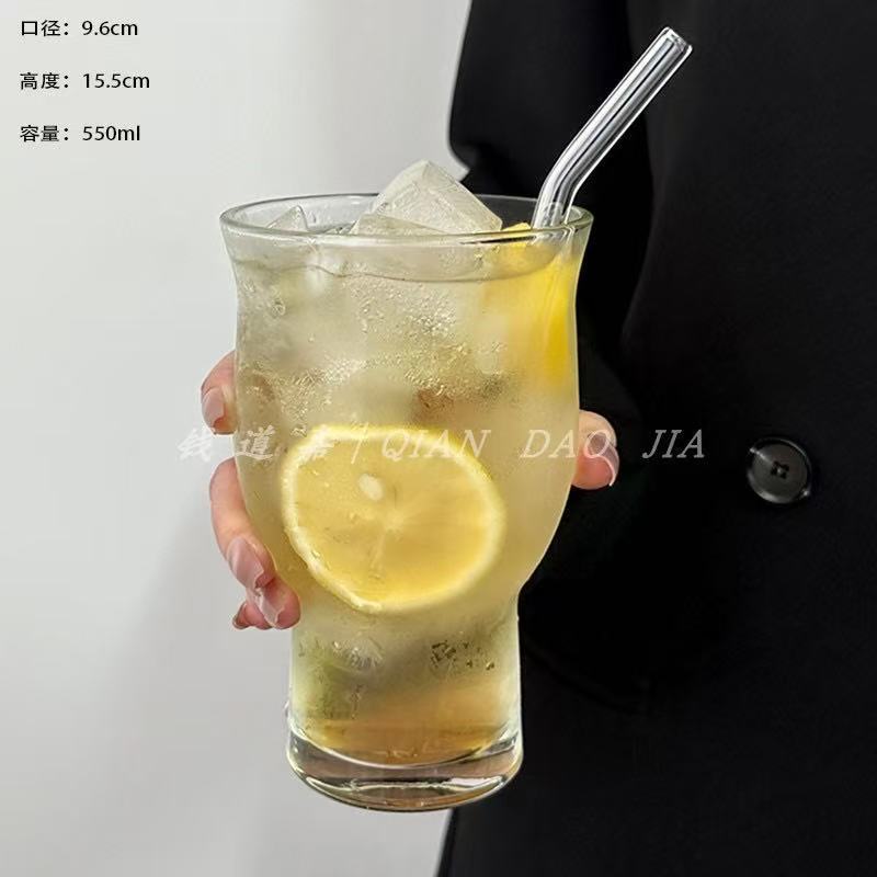 400ml 투명컵 + 투명빨대