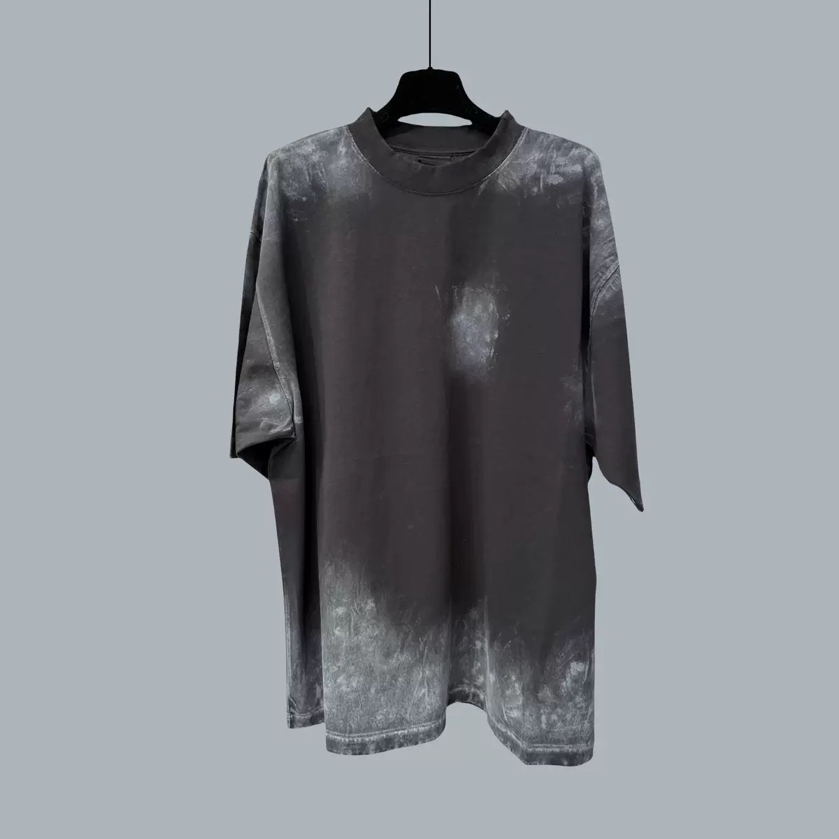 Camiseta de Manga Corta de Algodón de Doble Hilo, Corte Holgado B4L3NC1A9A | Tejido Transpirable