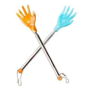 Wholesale retractable itch scratch small portable four section retractable scratch artifact stall supply