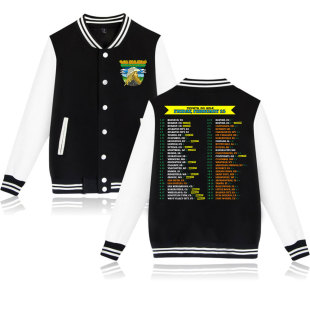 2025 Cross-Border New Chris Stapleton Peripheral Casual Loose Men's and Women's Baseball Jacket