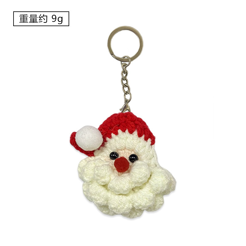 クロスボーダーの新しい手作りのかぎ針編みのかわいいクリスマスツリーの装飾品の毛糸の漫画のクリスマスシステムのデスクトップの置物の贈り物|undefined