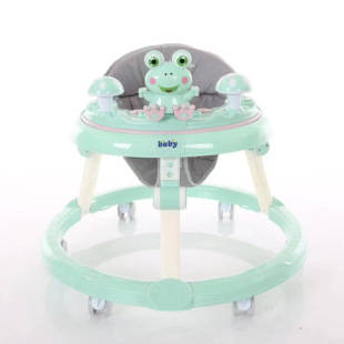 Baby walker anti-O-leg anti-rollover starting car can be folded 6-18 months baby car boys and girls
