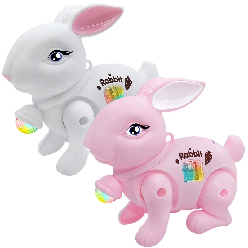 Электронная игрушка, динозавр, кролик, кольца