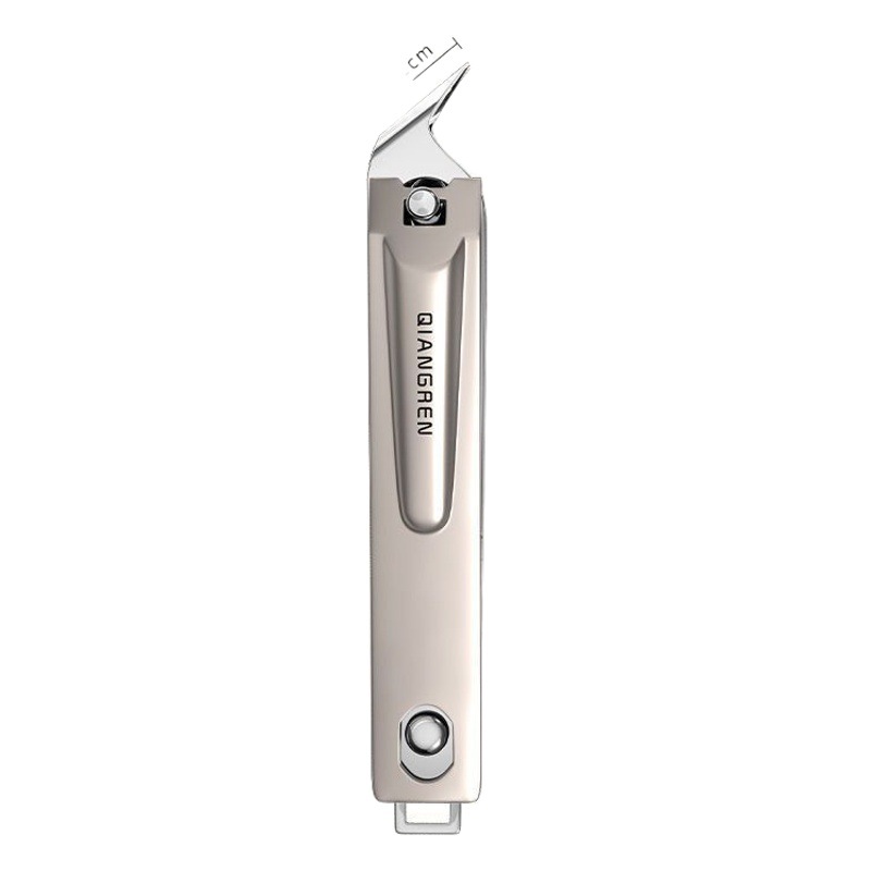 Jinda Qiangren Brand Cross-Border Nail Clipper Wholesale Sharp Large Nail Clipper Oblique Household Nail Clipper