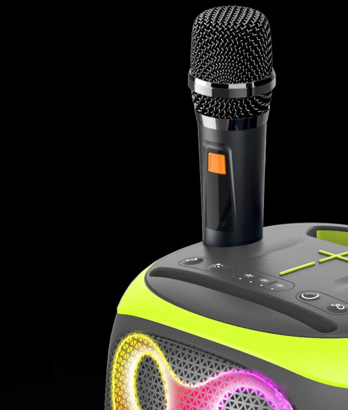 ハイパワー無線ブルートゥースk歌スピーカースタンド付き重低音アウトドアHIFIパーティー大音響パーティー130|undefined