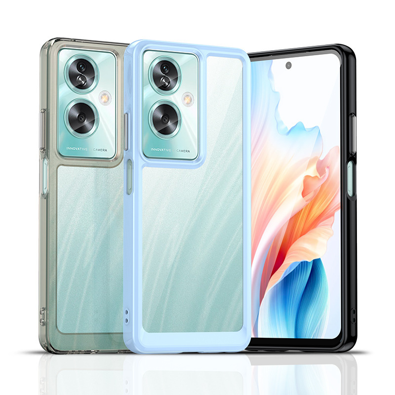 Applicable colorful OPPO A2 5G mobile phone case A79 5G mobile phone case A2X acrylic A2X all-inclusive space case 2