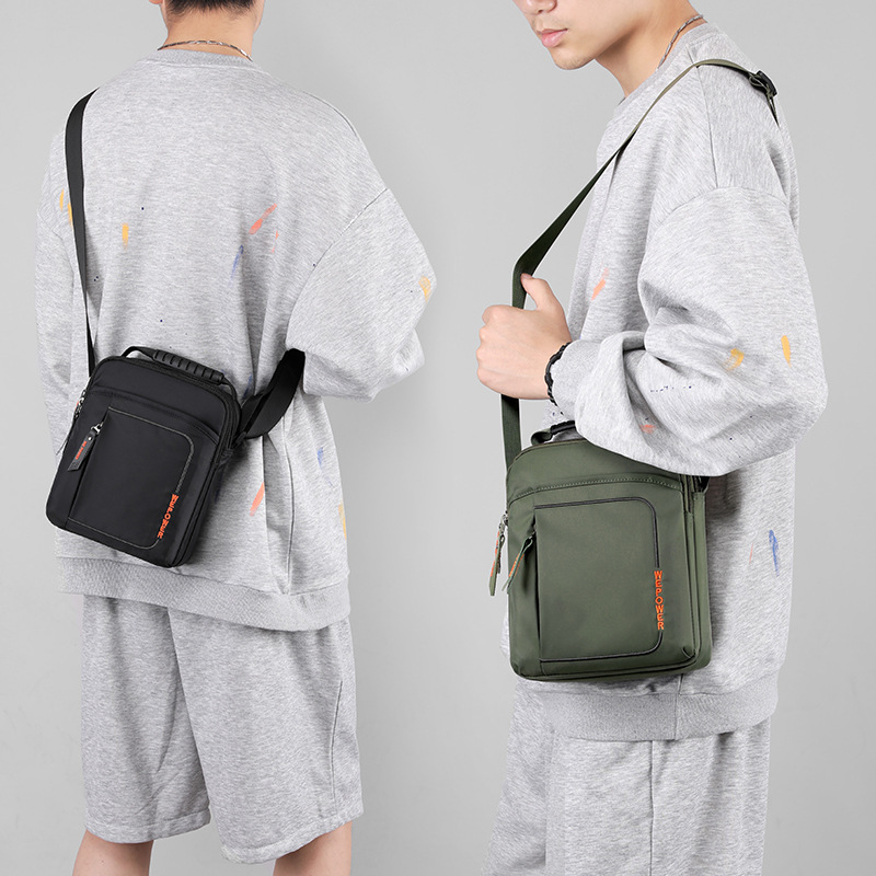 Venta directa de fábrica nuevo bolso de hombro bolso de los hombres de moda casual bolso de hombro personalizado pequeño bolso de hombro bolso simple