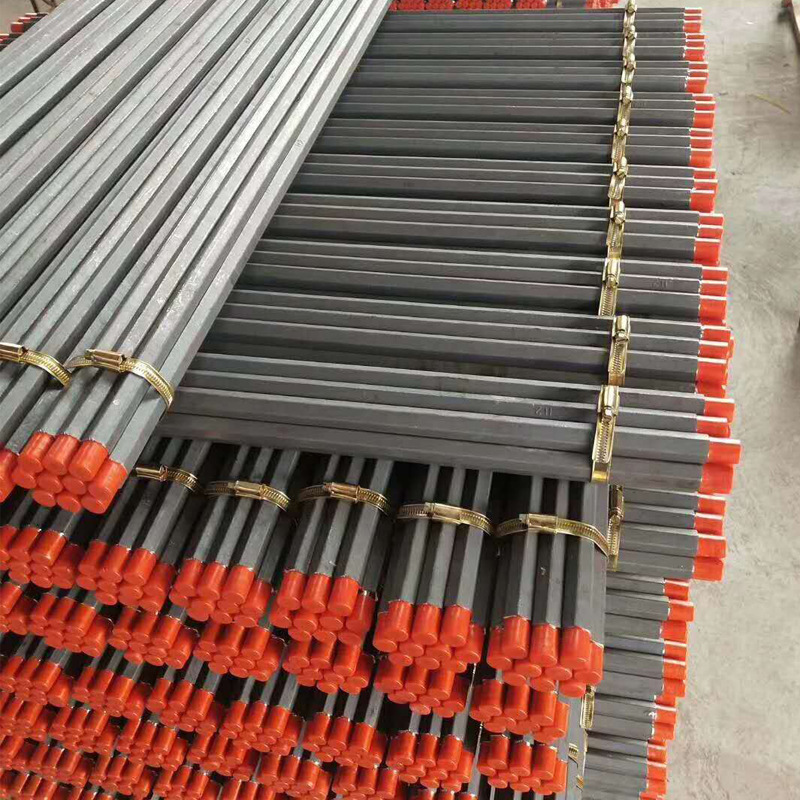 供应矿用B19锚索钻杆 锚杆钻机钻杆 中空六角钢矿用钻杆