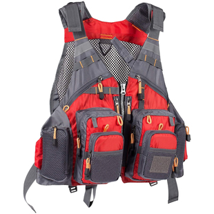 Professional Luya Fishing Vest Multi-Pocket Vest Outdoor Multi-Function Travel Adventure Camera Drone Vest