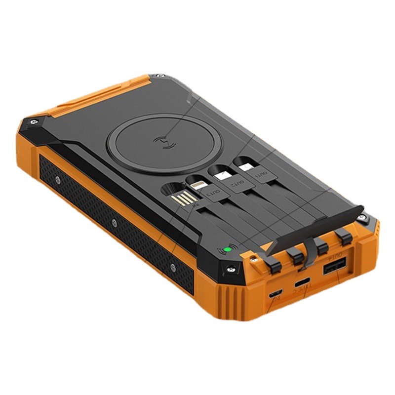 Energía móvil de carga inalámbrica de la capacidad grande del banco 30000 mA de la energía solar