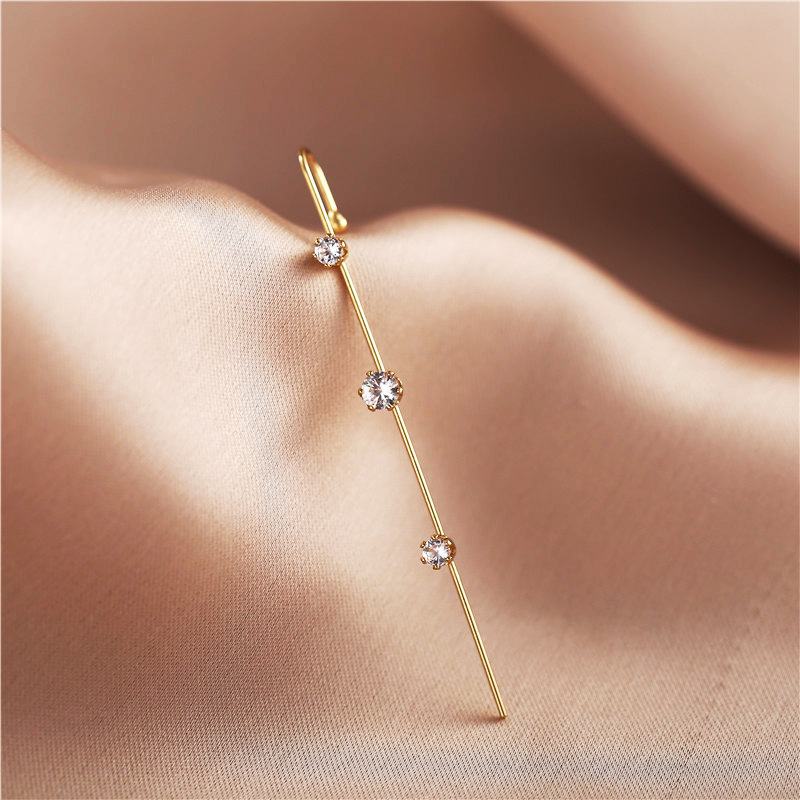 Simple Long Surround Earrings display picture 16