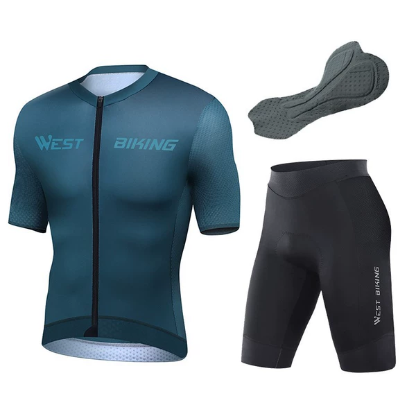 Dark green suit [top + professional shorts]