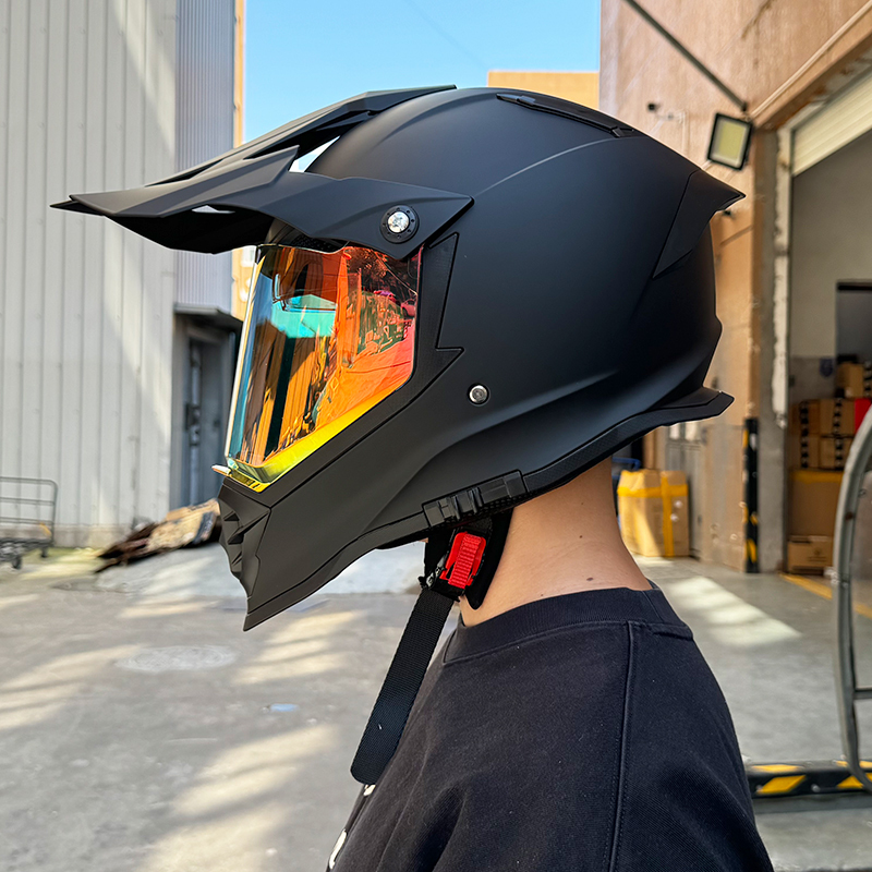 Lvs Off-Road Helmet Motorcycle Helmet Men's and Women's Double Mirror Full-Face Helmet 3C Certified Rally Helmet Mountain Downhill Helmet Bluetooth Lvs Off-Road Helmet Motorcycle Helmet Men's and Women's Double Mirror Full-Face Helmet 3C Certified Rally Helmet Mountain Downhill Helmet Bluetooth