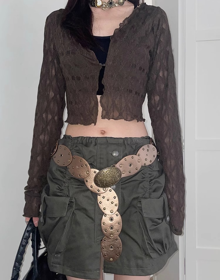 Nouvelle ceinture à rivets pour femmes, édition coréenne, décontractée, cent paires d'accessoires pour jeans, ceinture fine personnalisée haut de gamme punk_voghion.com