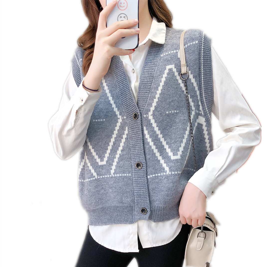 Gilet femme en Mélange de fibres chimiques - Ref 3434638 Image 5