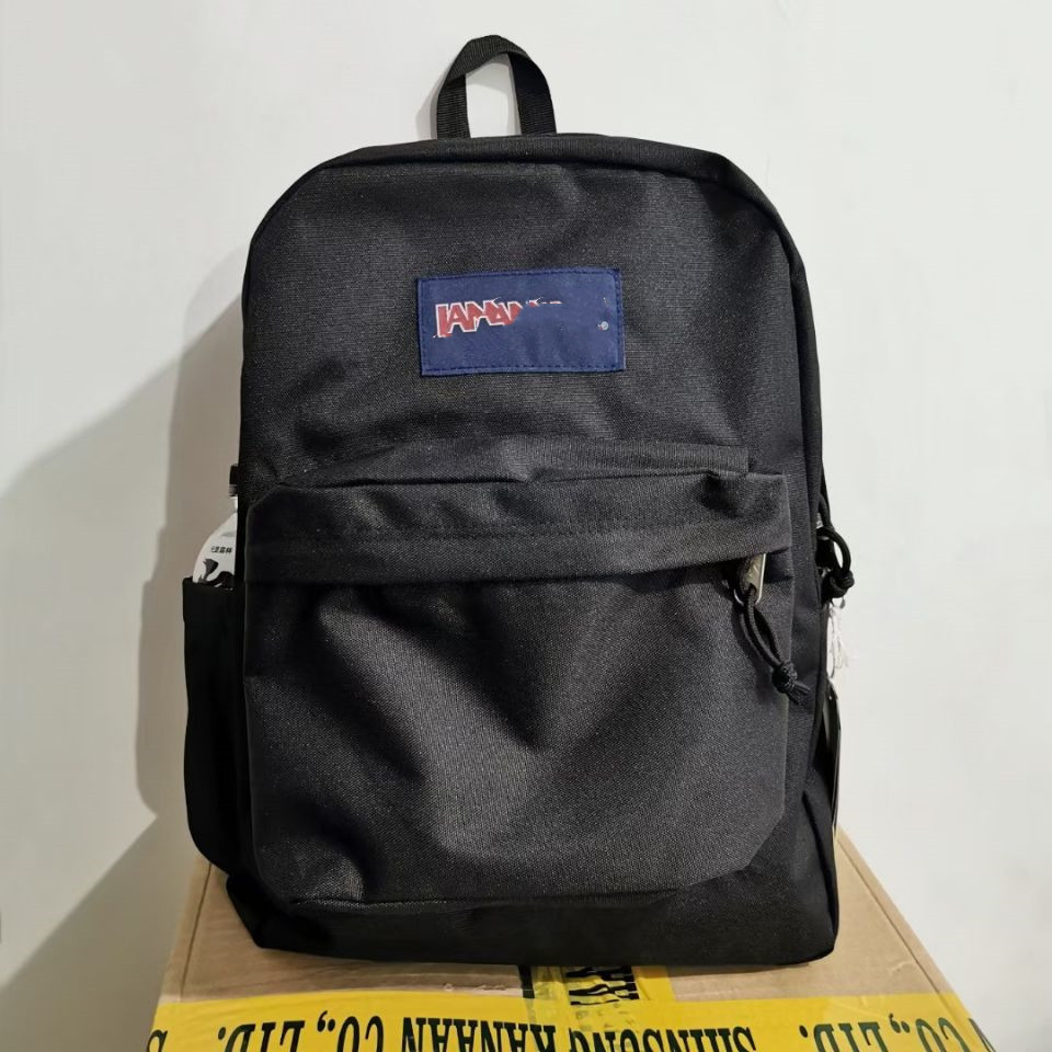 Jess nueva mochila de lona transfronteriza de gran capacidad Escuela Secundaria campus simple pareja mochila